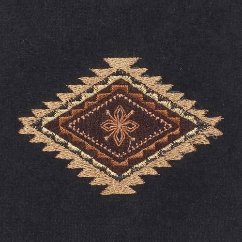 Avanti Linens Mojave Fingertip Towel Black 1800 x 1100