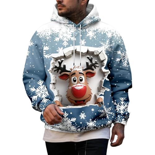 Sweat à capuche hommes relaxed fit pull jaune col roulé