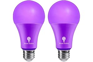 2 Pack BlueX LED Purple Outside Lights for Party Decoration and Home Accents