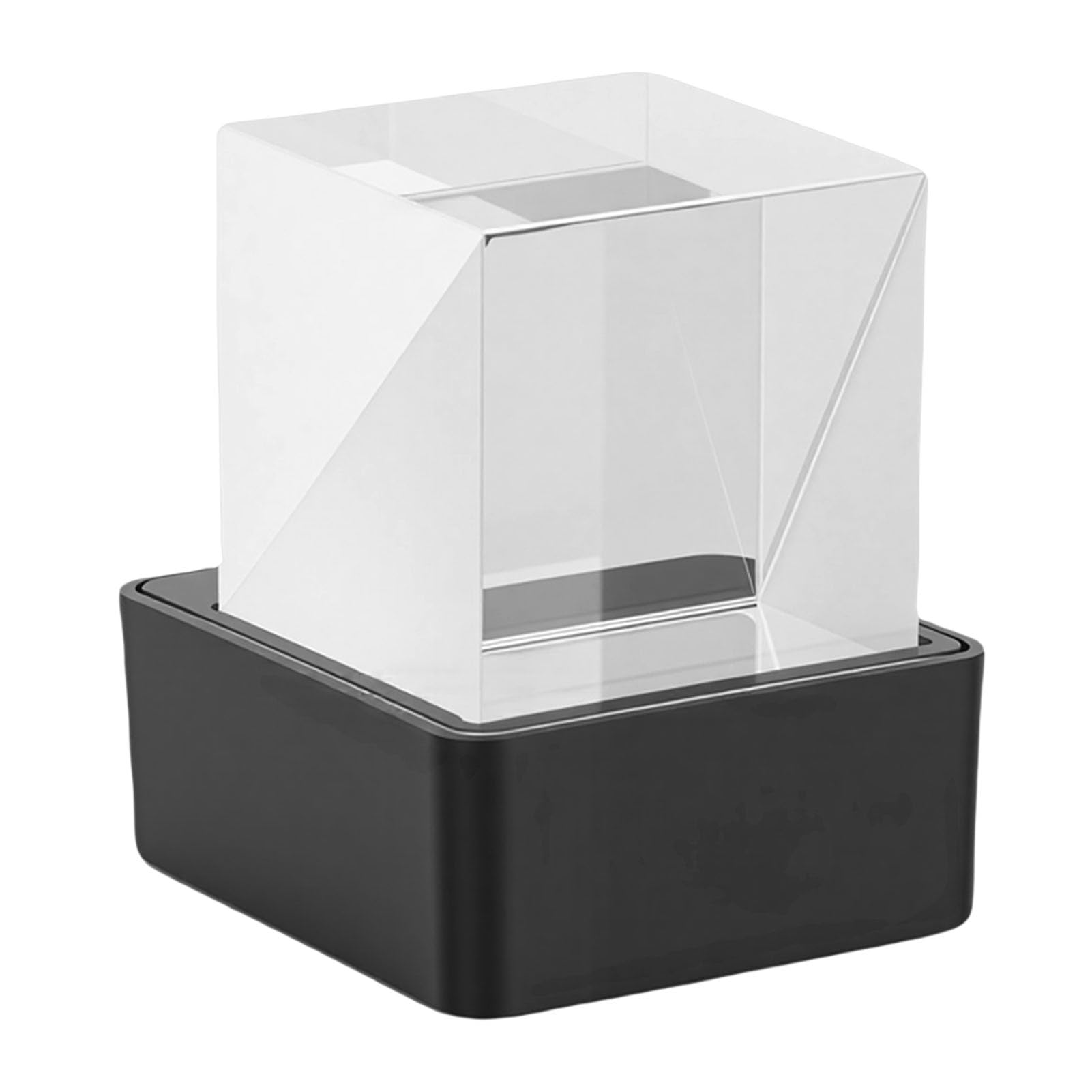 GOWENIC Würfelanzeige, Intelligente Wetteruhr, Echtzeit-Wetteraktualisierungen, Kreatives Geschenk für Familie und Freunde (Black)