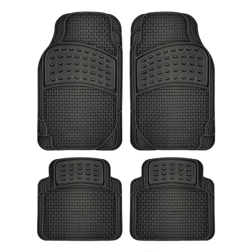 OWIJI Tappetini Auto Gomma Universali Set 4 Pezzi Antiscivolo Abitacolo...