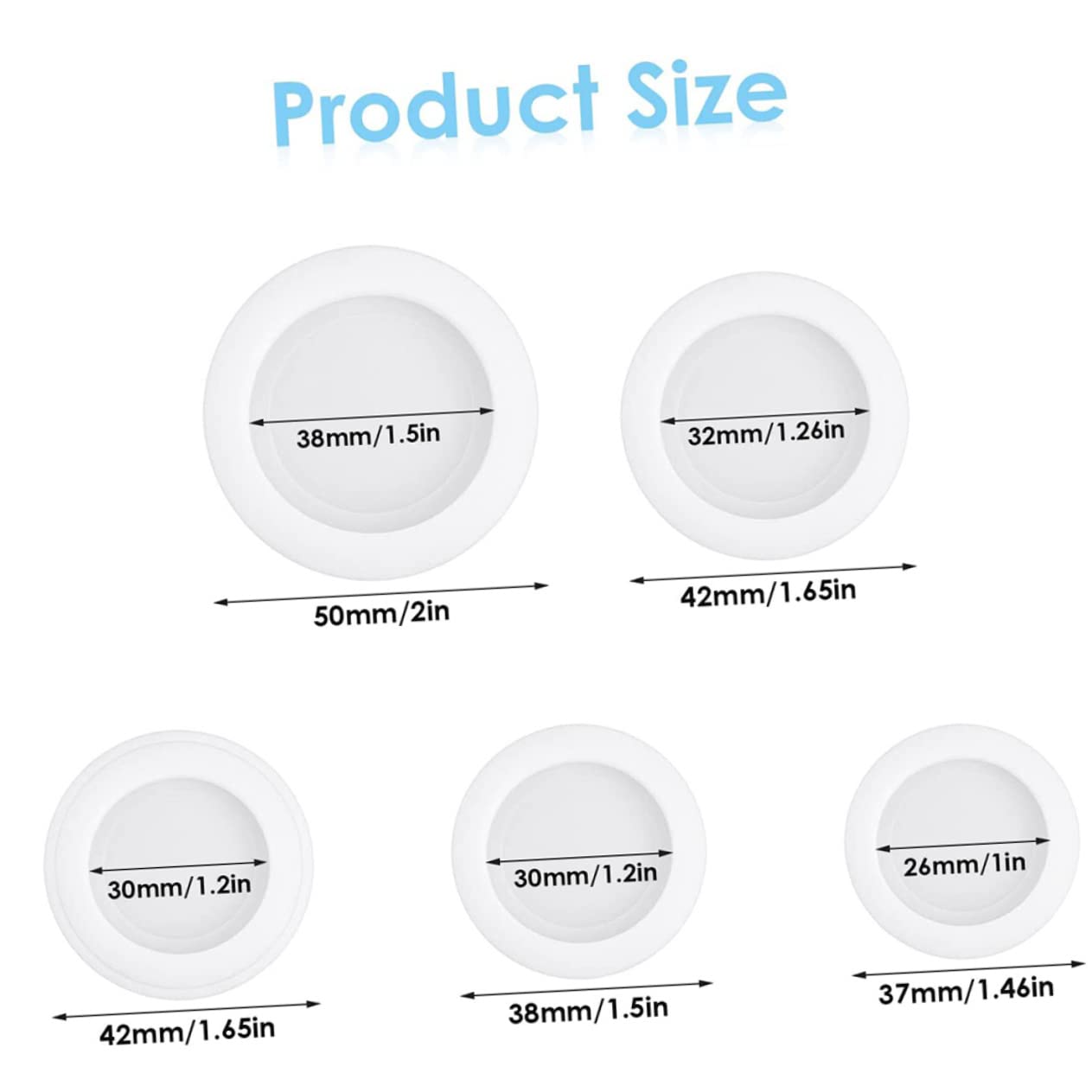 DECHOUS 1set Piggy Bank Bottom Plugs Stoppers for Saving Boxes Compatible with Various Easy to Install for Plaster Figurines and Money Pots 20pcs