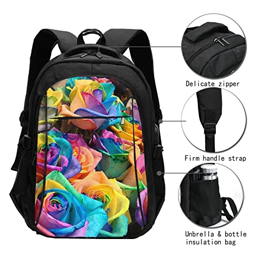 Sac à dos de voyage USB résistant pour ordinateur portable de bureau