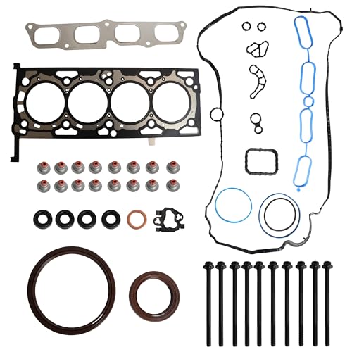 Image of Head Gasket with Bolts Set, 2.0L HGB348, for Chevy Camaro /Equinox /Malibu /Traverse 13-22,for Cadillac ATS /CT6 /CTS 2013-2019,for Buick Envision /Regal 14-20,for GMC Terrain 18-20, 2.0L L4(45pcs)