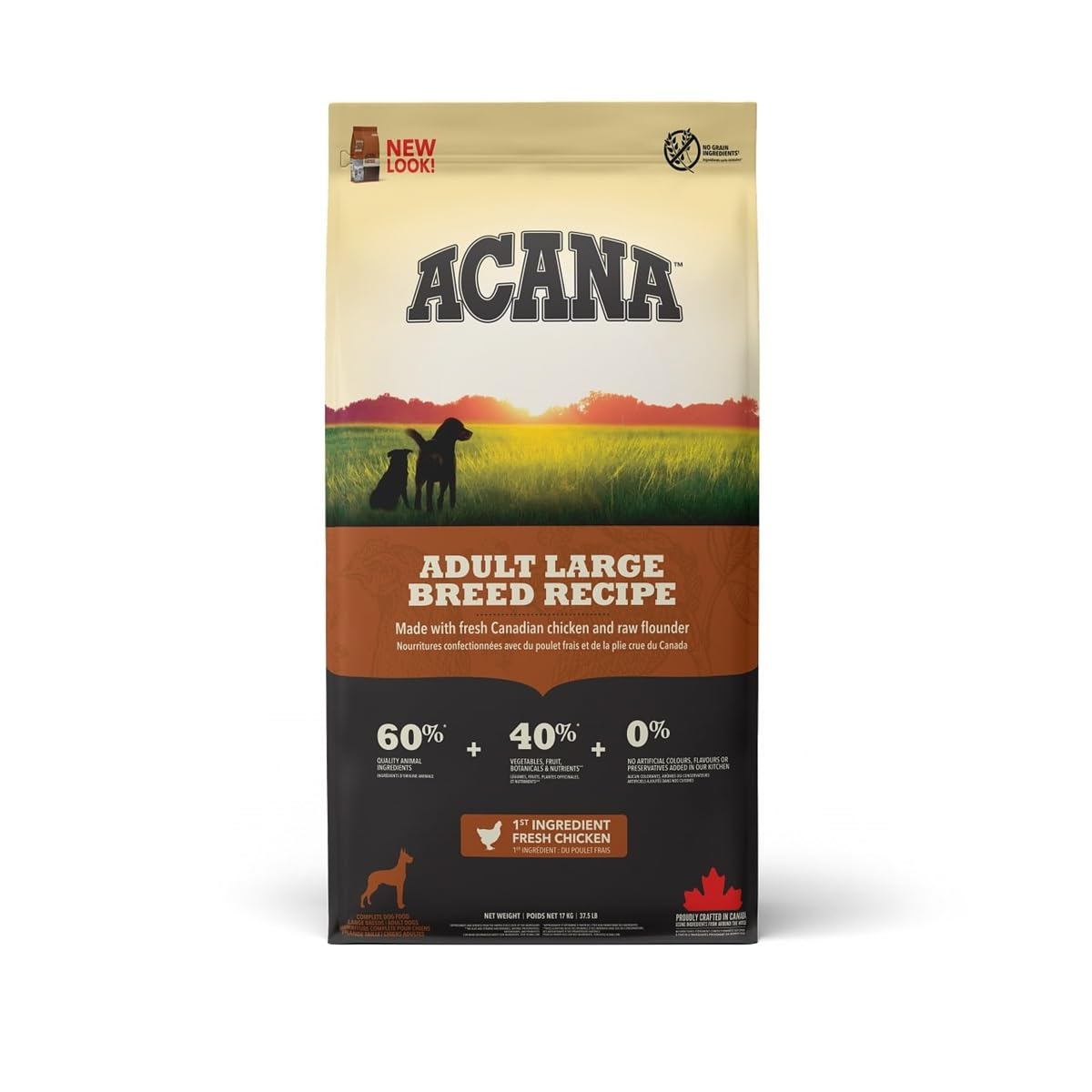 Acana Adult Large Breed Comida para Perros 17 Kg
