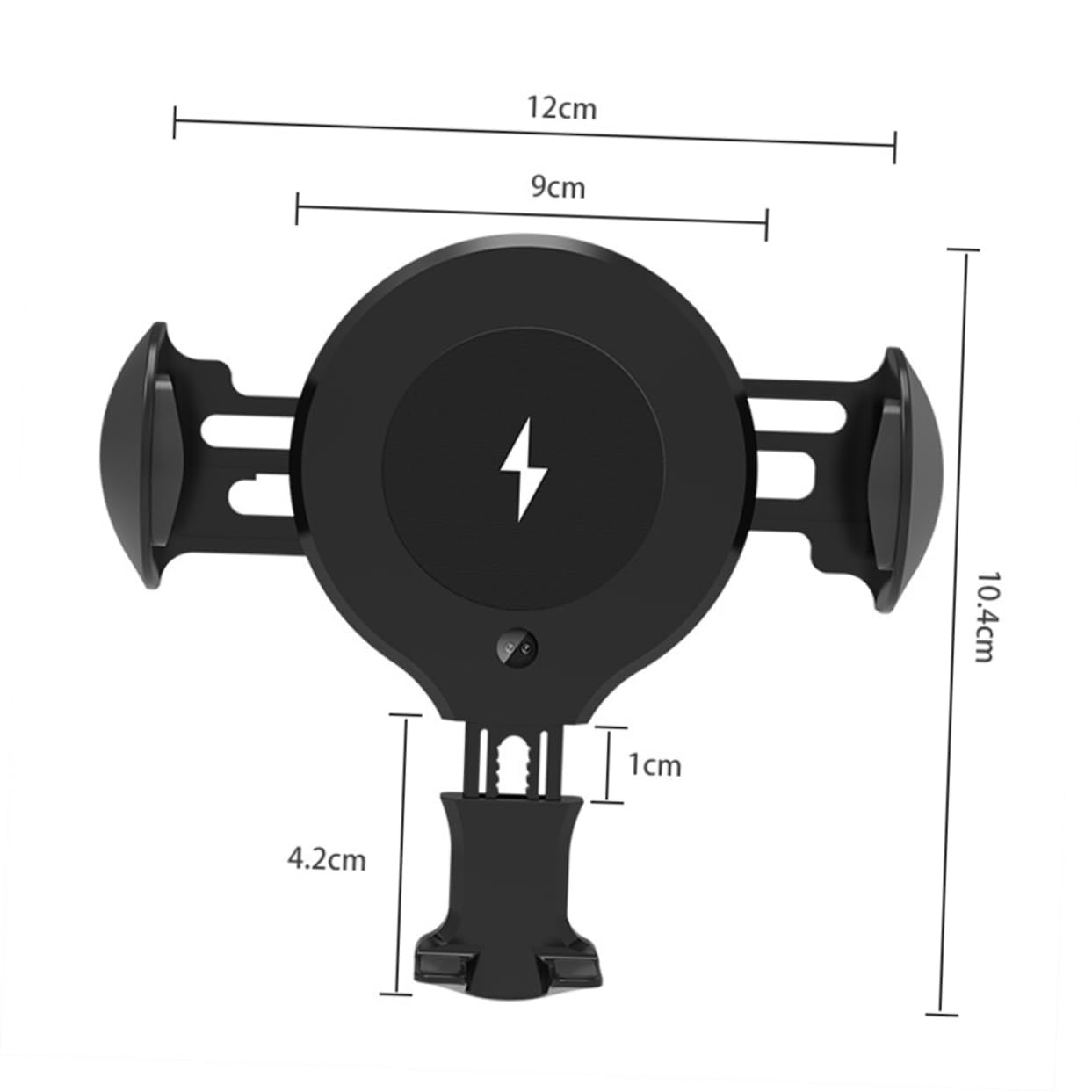 VILLCASE Caricatore Sensore Automatico e Wireless Auto da 10w 12v Ricarica Sicura Supporto per Telefono da Auto Adatto per Bocchette D’aria e Cruscotto