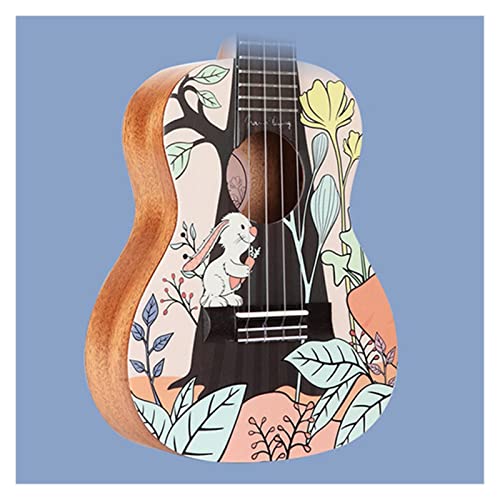 ukulélé Voyage Ukulele Acajou Placage 23 Pouces Débutant Femme 4 Chaîne (Color : C3EQ Electric Box) - Les Beatles, Paul McCartney, John Lennon, RIngo Starr, George Harrison ukulélé Voyage Ukulele Acajou Placage 23 Pouces Débutant Femme 4 Chaîne (Color : C3EQ Electric Box) – Image 3