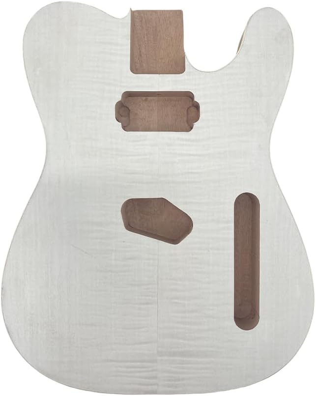 New Guitar Body Paulownia Wood DIY Electric Guitar Project HH pickups