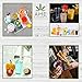 AME D'ESSENCE (12 oz -50 PC) Disposable Clear Cup with Straws Plastic Drinking Cups To Go Iced Coffee Crystal PET Cups for Cold Drinks Juice Soda Bubble Boba Tea Smoothie Lemonade Cups