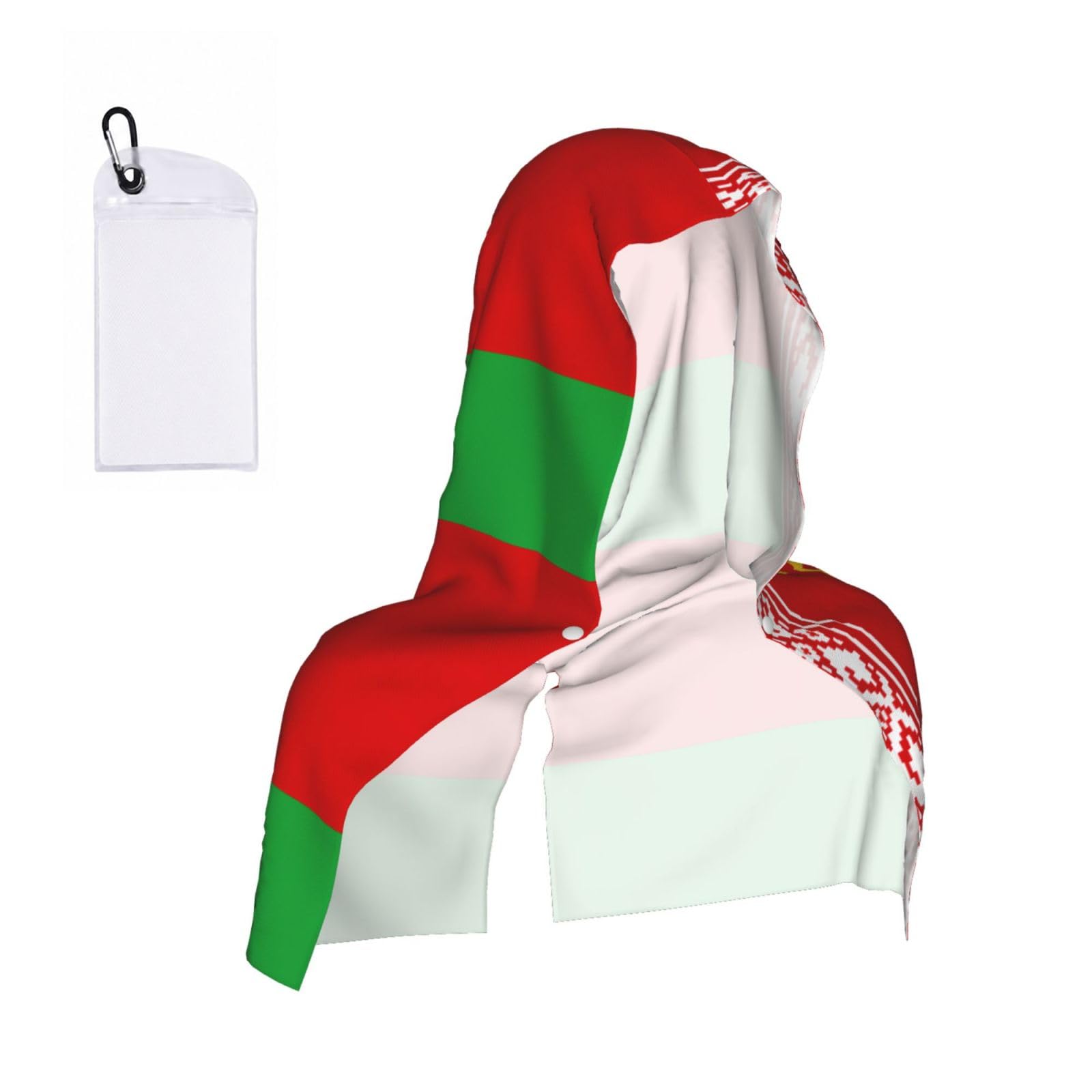 ZYJHYY Flag Of Belarus Print Unisex Swimming Towel Practical Camping Towel Skin-Friendly Cooling Towel For Workout Training
