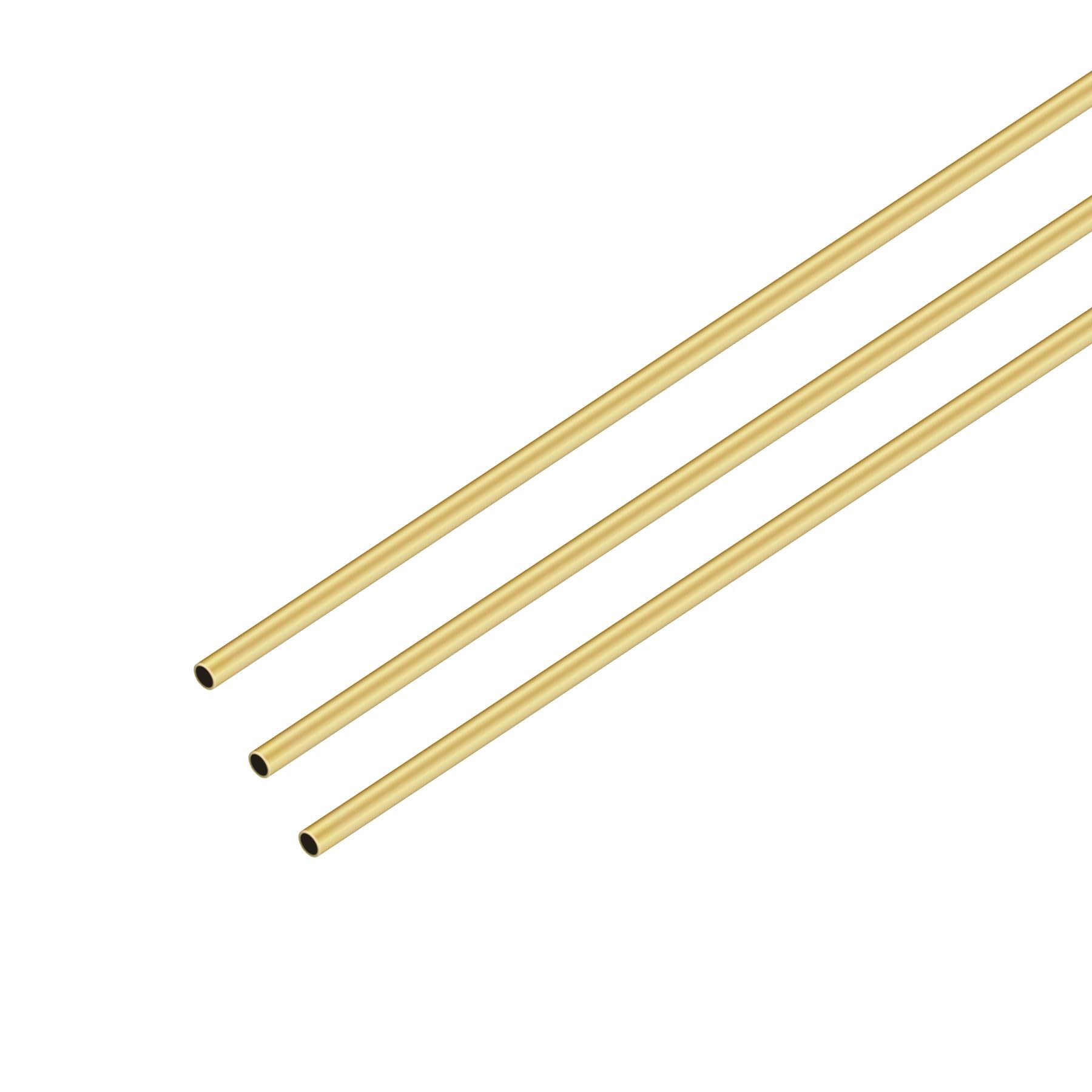 Tube en laiton de 2 mm pour fabriquer des maquettes et structures miniatures