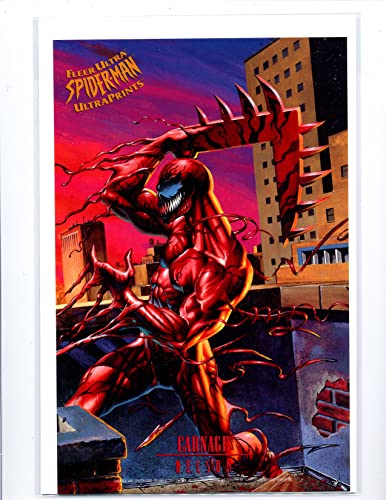 Marvel Comics 95 Fleer Ultra Spider-Man UltraPrints Carnage