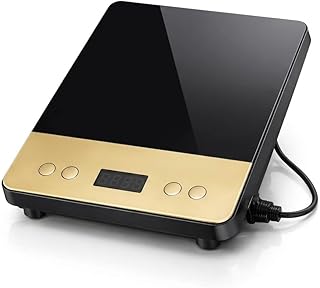 Drumstone 5 𝒀𝒆𝒂𝒓𝒔 𝑾𝒂𝒓𝒓𝒂𝒏𝒕𝒚 2000W Induction Cooktop with Crystal Glass Top, 8 Indian Cooking Modes, LED Display, Push Button Control, Auto Shut-Off & Overheat Protection,