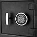 BARSKA AX12590 Standard Keypad Security Depository Drop Safe 1.72 Cubic Ft, Black, One Size