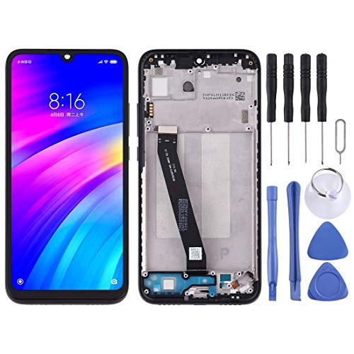 Réparer un écran cassé de Xiaomi Redmi 7 bloc complet tactile noir