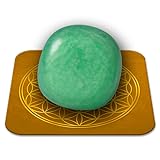 ✨ BIENFAITS ÉNERGÉTIQUES : Pierre apaisante et équilibrante, l’Amazonite apporte clarté mentale, améliore la communication et encourage la sérénité. Signes : Poissons, Vierge. Chakras : Cœur, Gorge.