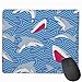 Produktbild Whecom Gaming Mauspad Schwarz, Horses and Prairies Mouse Pad with Stitched Edge, Premium Non-Slip Rubber Gaming Mouse Pad for Laptop & PC, 11.8" X 9.8"