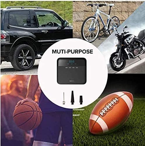 70mai Air Compressor Lite with various inflation adapters for different uses