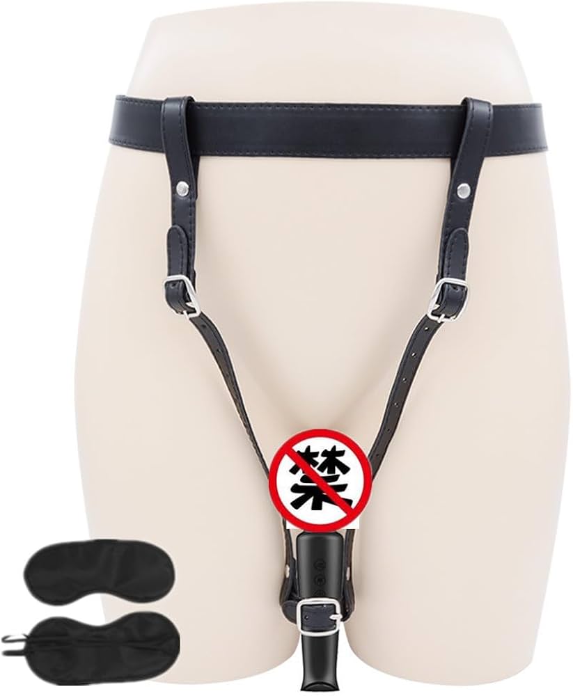 バイブ固定画像 Amazon.co.jp: YILAIYA 女性用 バイブ 固定ベルト 調節可能 拘束 ボンデージ 初心者 プレイ 変態 SMグッズ バイブホルダー 手放し 調節可能 SMグッズ絶対イカせるSMグッズ バイブホルダーアイマスク付き(ハンディマッサージャー含まない) (固定ベルト) : ドラッグストア