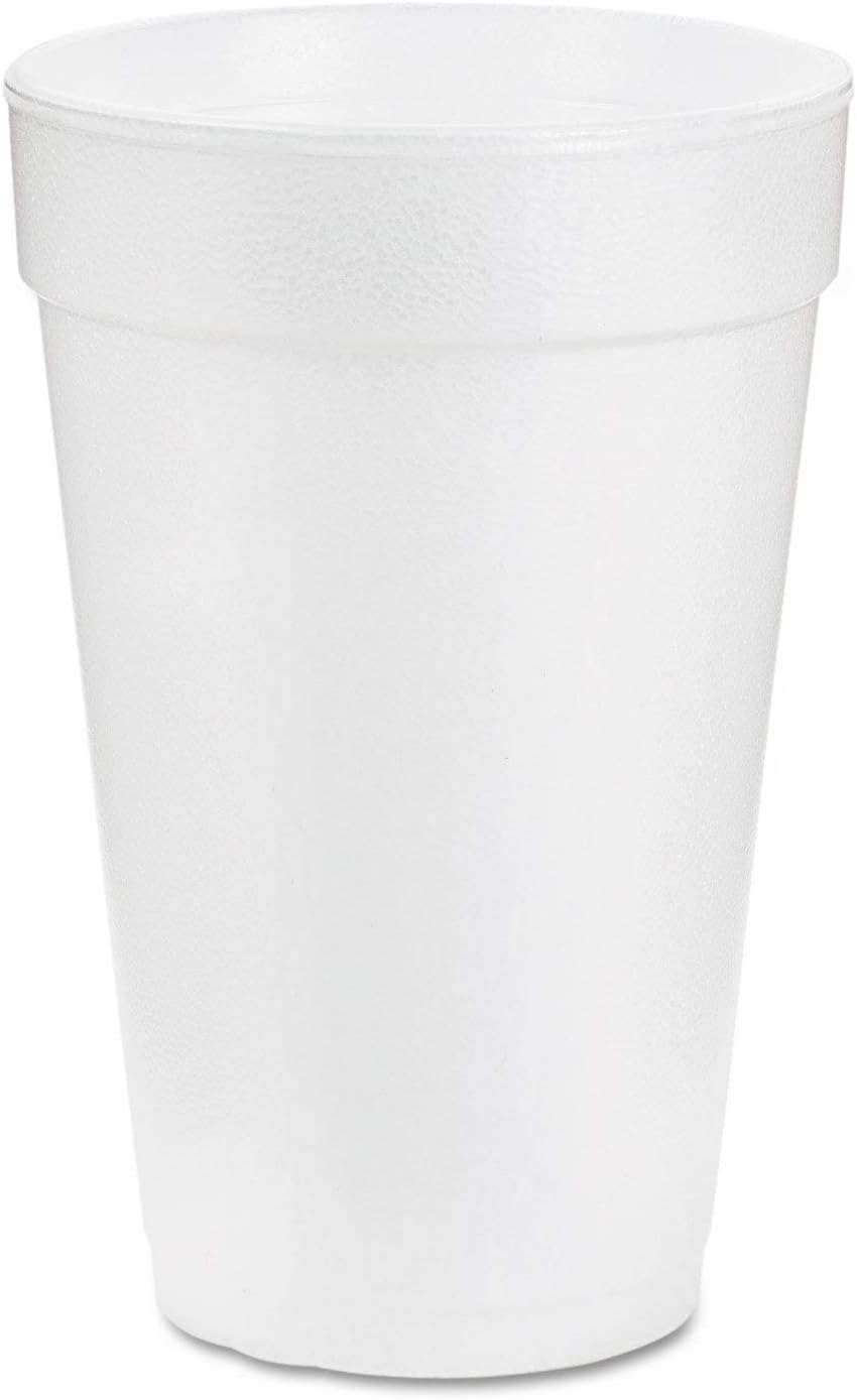 DART 14J16 Foam Drink Drink 14oz White 1000/Carton
