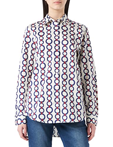 Seidensticker Damen 132894-02 Bluse, Weiß, 36