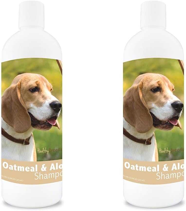 Healthy Breeds Beagle Oatmeal Shampoo with Aloe 16 oz (Pack
