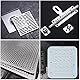 ZOFUN 20 Stück Aluminium Platte 0.5mm, 15x15CM Aluplatten, 6061 Aluminiumblech Alublech, Aluminium Blech Platten Metallplatte mit Schutzfolie Stanzbleche Übungsplatte für Modellbau Messebau Diy