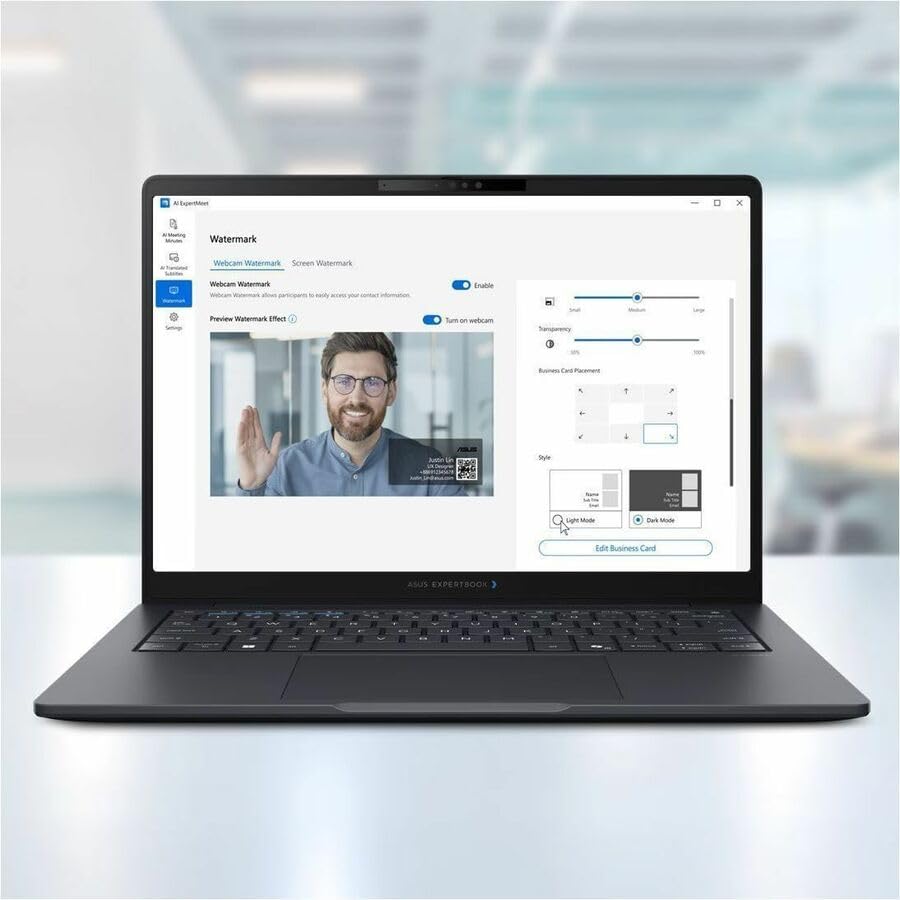 Image of Asus ExpertBook B3 G2 BM3606CGAZ-XV76 16 inch Copilot+ PC Notebook - WUXGA - AMD Ryzen AI 7 PRO Ryzen AI PRO 400 Series 450-32 GB - 1 TB SSD - Gentle Gray