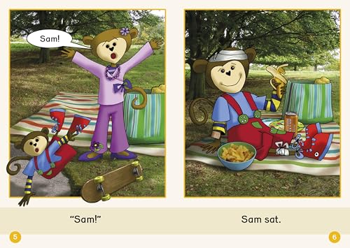 Phonic Books Dandelion Readers Set 1 Units 1-10 Sam (Alphabet Code Blending 4 and 5 Sound Words): Decodable Books for Beginner Readers Alphabet Code ... Sound Words (Phonic Books Beginner Decodable) - Image 4