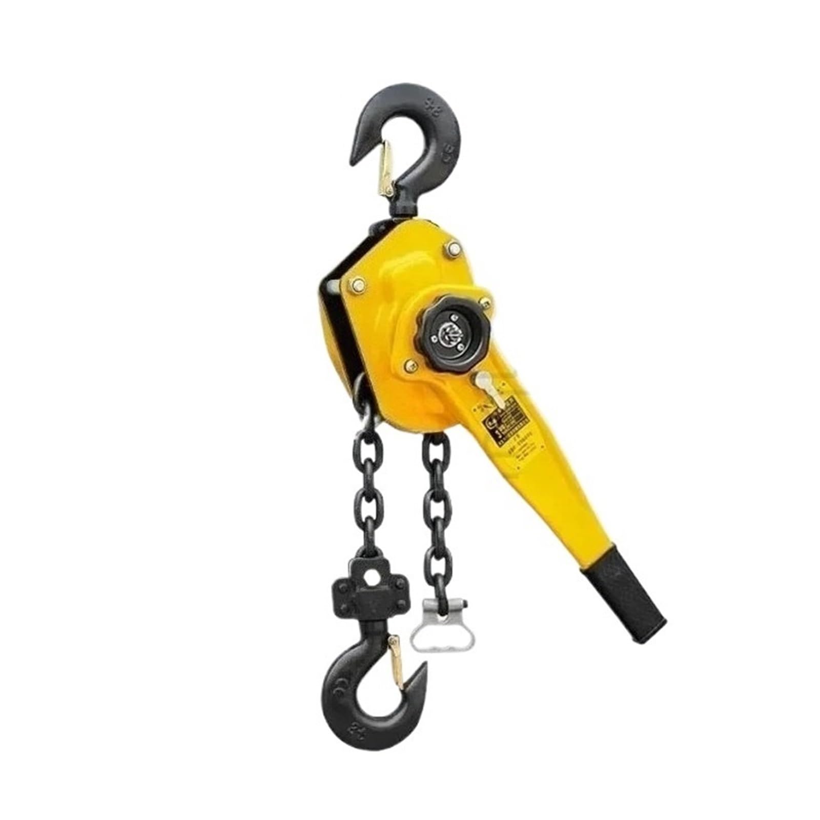 Chain Ratchet Portable Hand Wrench Manganese Steel Hook Chain Hoist Crane Wire Tensioner Manual Traction Lifting Tool(1T 3M)