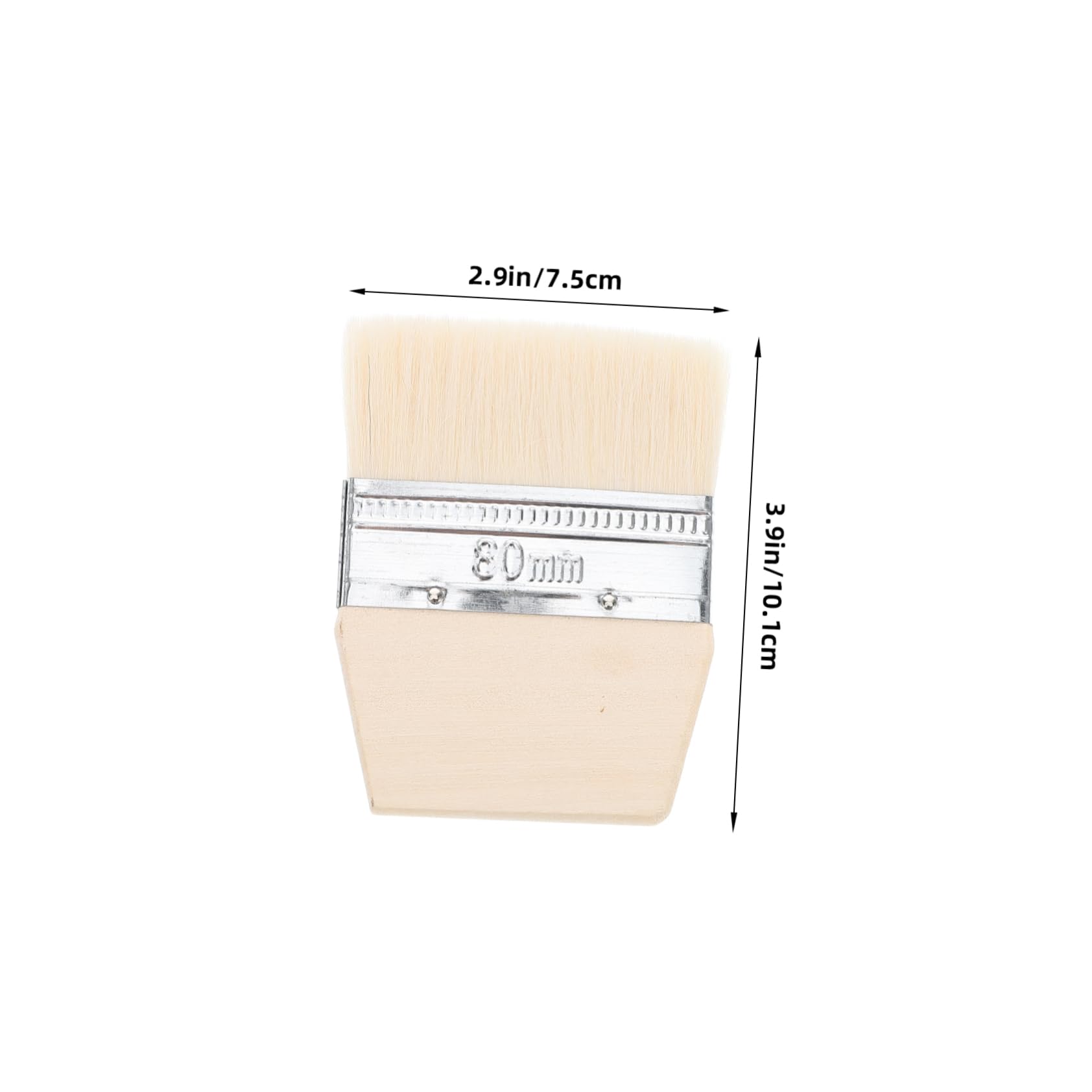 SOLUSTRE Beach Must-Have Portable Remover Brush Wood Handle for Feet Body for Beach Volleyball Outdoor Activities