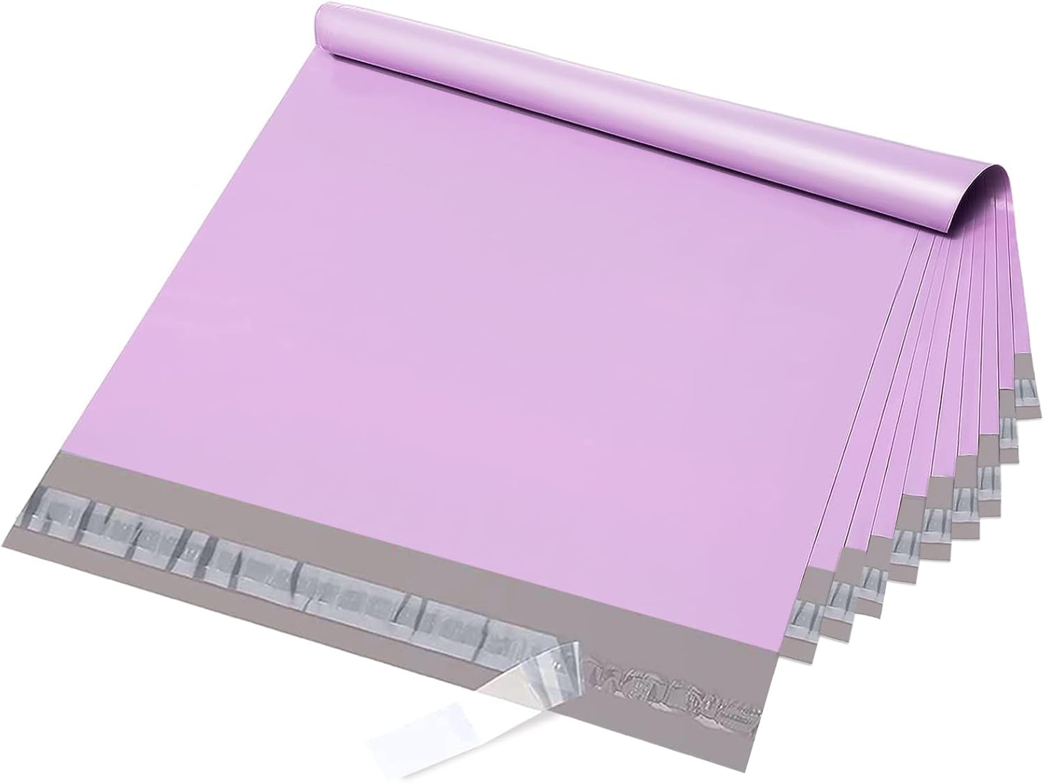 Fuxury Large Poly Mailers 24x24 Inch 50 Pcs, Waterproof Shipping Bags for Clothing, Strong Adhesive Shipping Envelopes for Small Business Suppliers, Self Seal Mailers Poly Bags Mailing Bags Purple