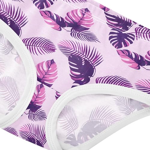 Summer Plant Purple Toddler Girls's Underwear 2T 23028734