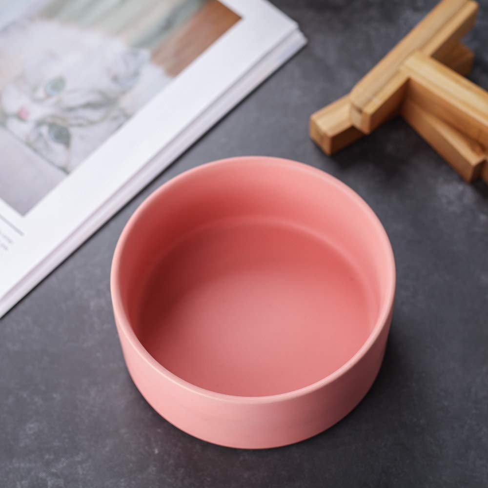 Amazon | ピンク ペット ボウル 台 フードボウルスタンド犬 猫食器