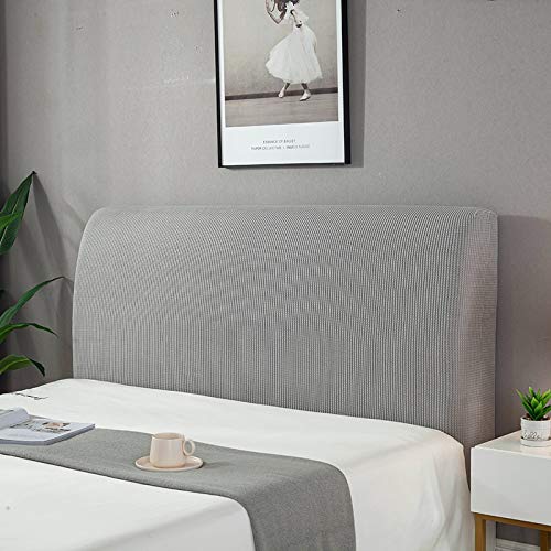 Bett Kopfteil Bezug Hussen, Staubdicht Bettkopfteil Hussen Elastische Dehnbare All-Inclusive Staubdichte Abdeckung für Schlafzimmer Bett Dekor (Color : D, Size : 180cm) Cover
