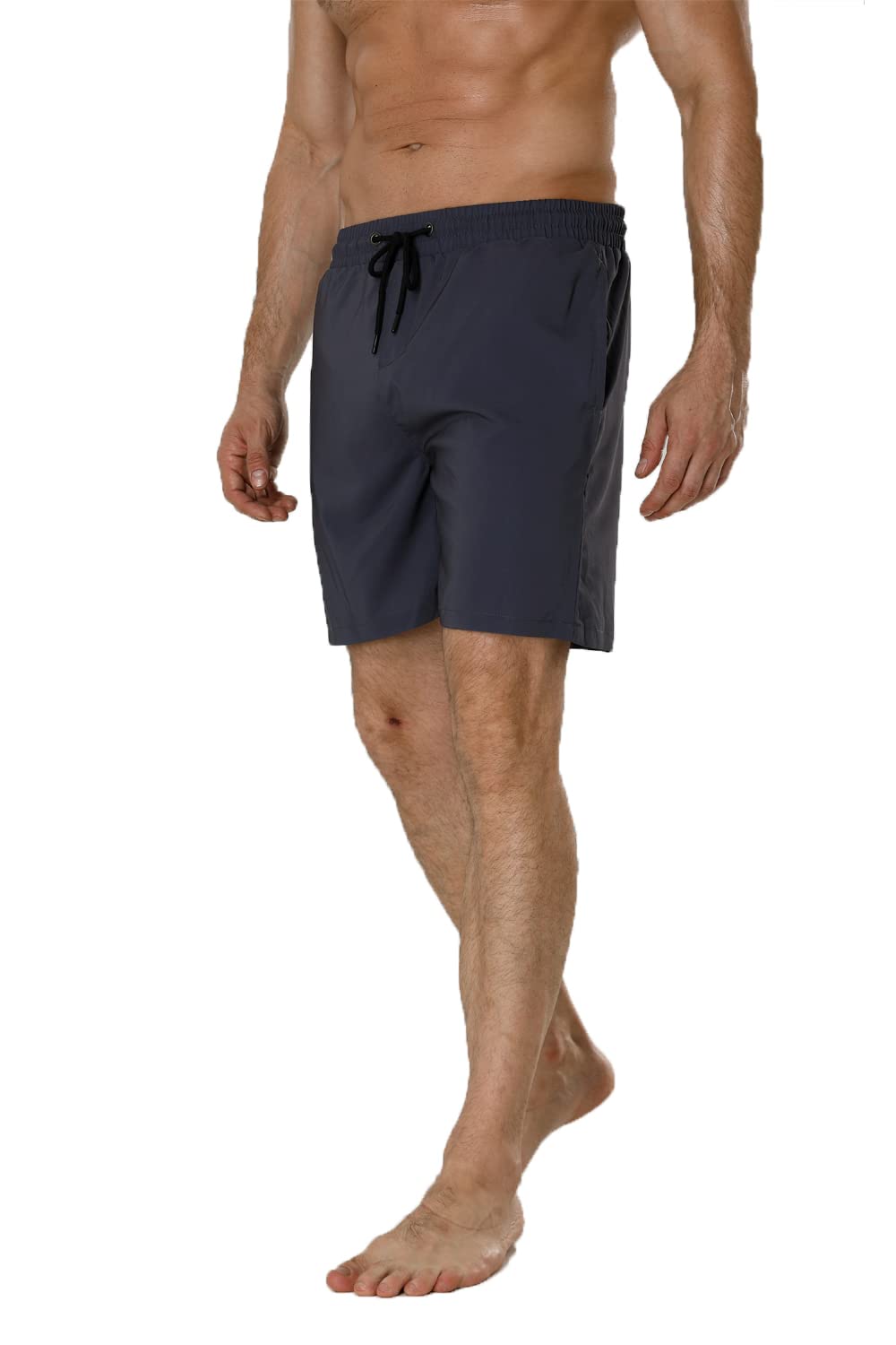 GINGTTO Men's Beach Shorts Bathing Suits with Mesh Lining