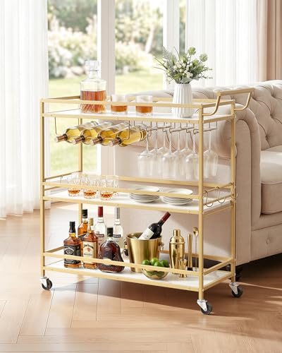 VEVOR 3-Tier Bar Cart