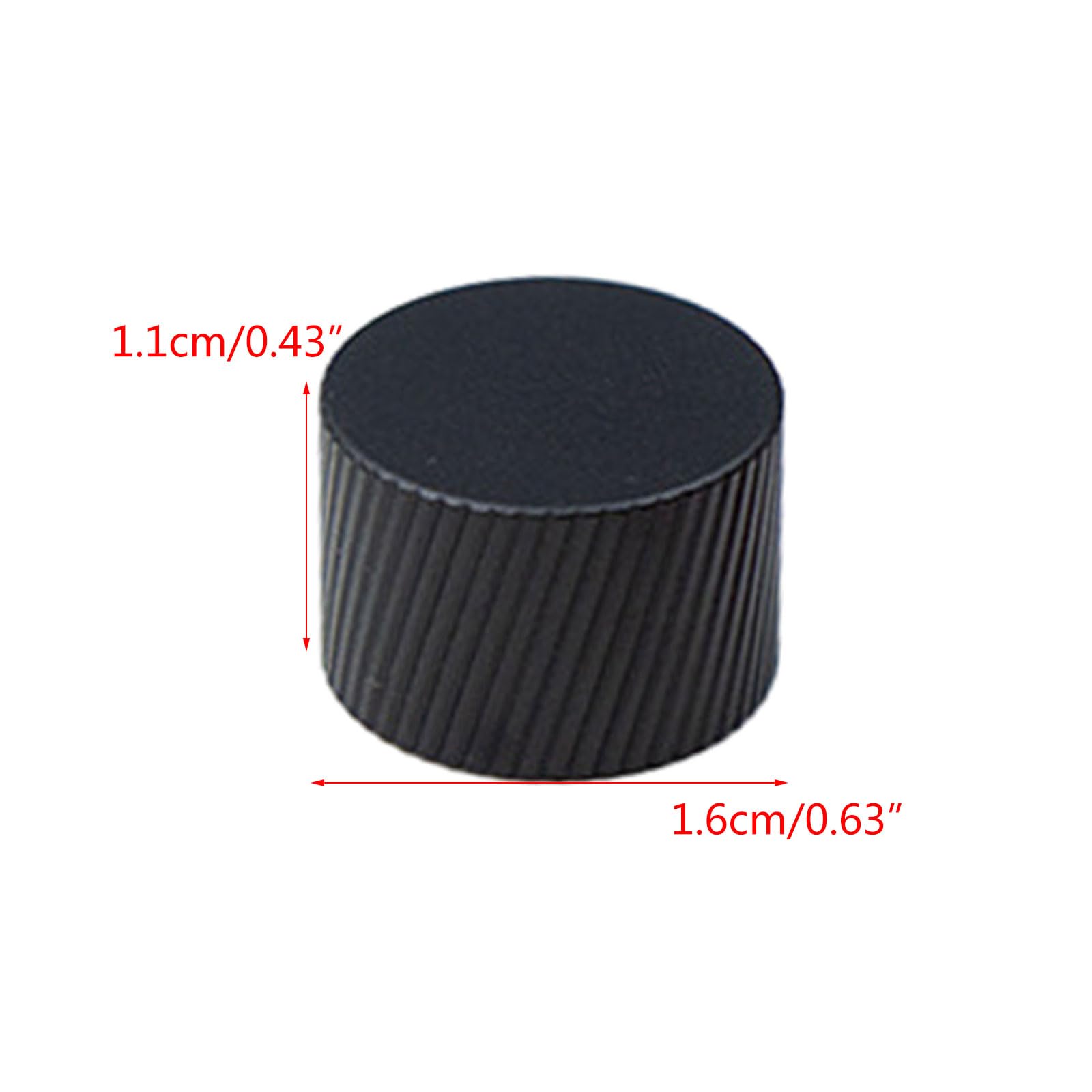 MURYE Manopole per tastiera in metallo per tastiera meccanica albero D/mezzo albero manopole rotonde e accessori reattivi per un volume accurato sulle tastiere