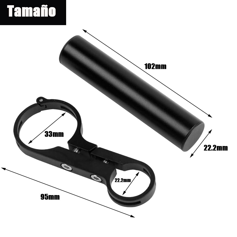 Estensione Manubrio Bicicletta Bestgle - Prolunga In Lega Alluminio Per GPS, Telefono O Accessori | Universale - Foto 2