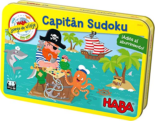 Preisvergleich Produktbild HABA- Captain Sudoku, Mehrfarbig (Habermass H304922)