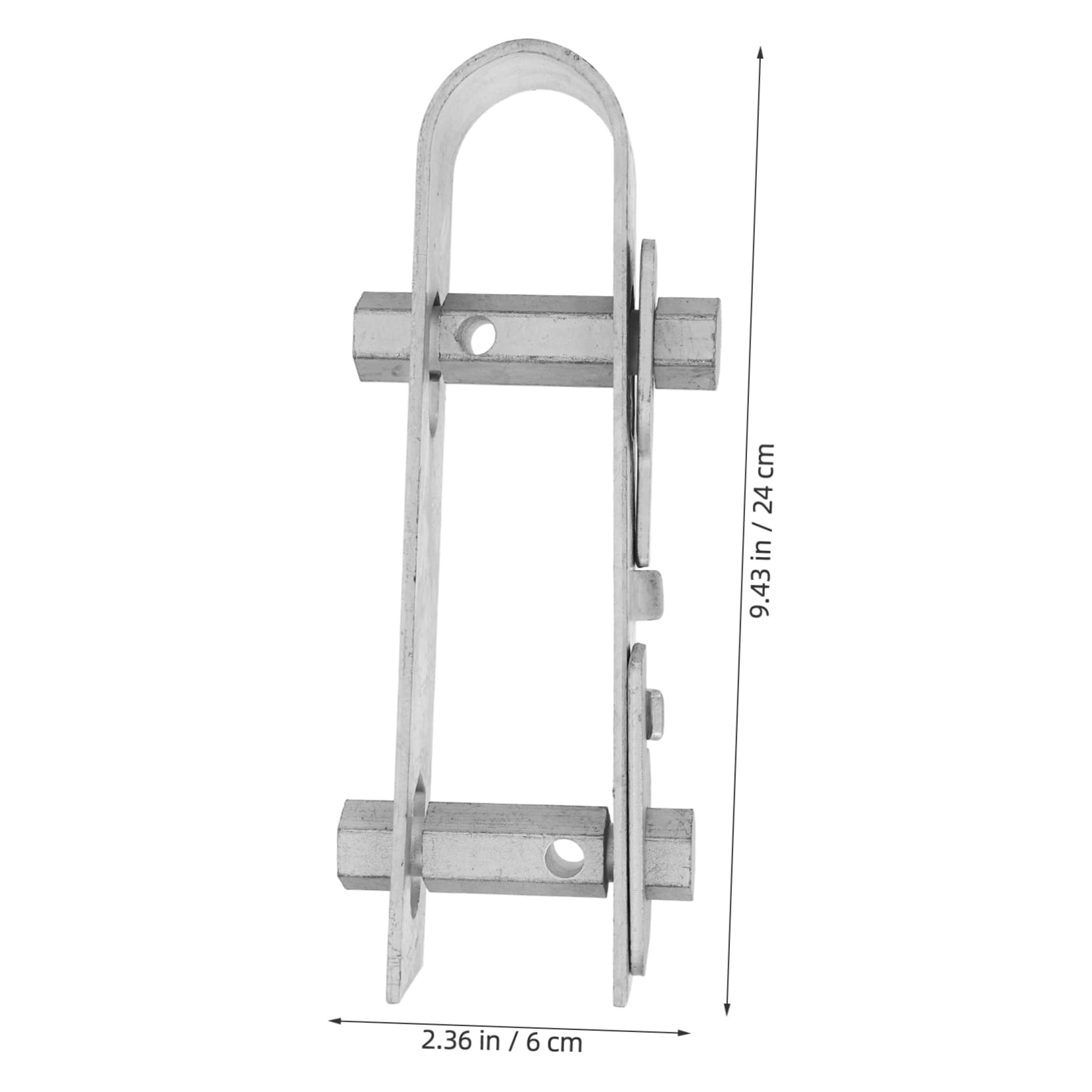 POPETPOP Tendeur de Fil Galvanisé à Double Axe pour Clôtures Agricoles et Câbles, Mécanisme Réglable en Fer Galvanisé Argenté, pour Treillis de Vigne et Vergers