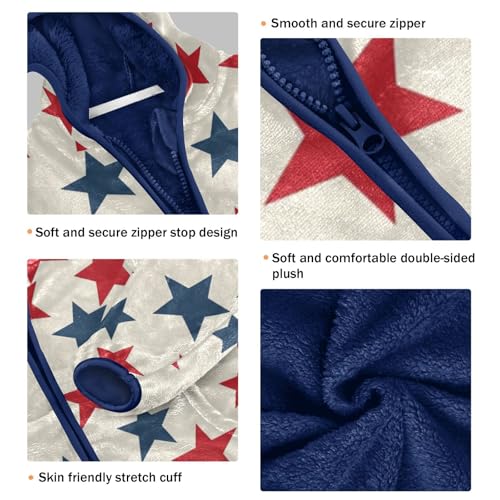 American Stars Girls Fleece Jacket Girls Fall Jacket Girls Zip Up Hoodie Girls Sherpa Jacket 2-10T3