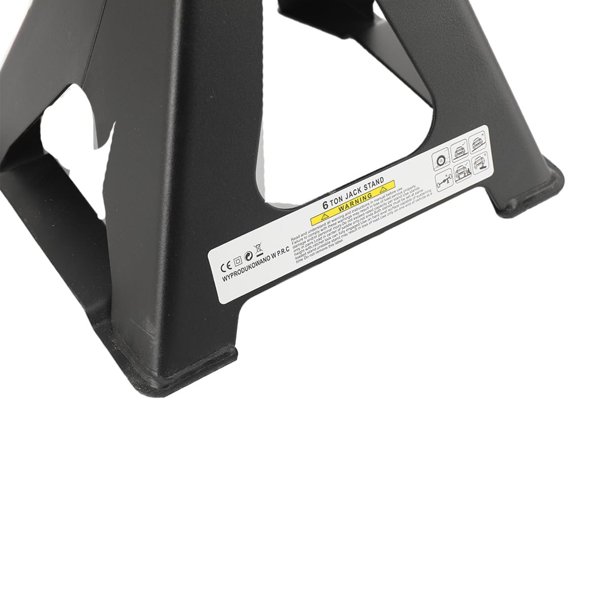 cavalletti per auto 6T Set da 2, Regolabili 390-585 mm, Struttura in Acciaio al Carbonio, Doppia Sicurezza, Ideali come cavalletto di Supporto per Roulotte e Camper in Officina o Viaggio