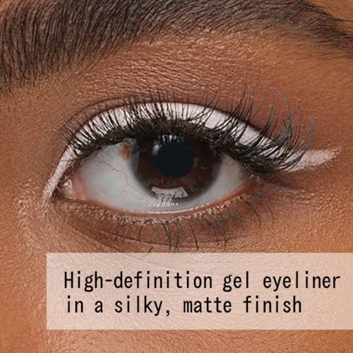Delineador gel mate blanco about-face 0.012 oz miniatura 2