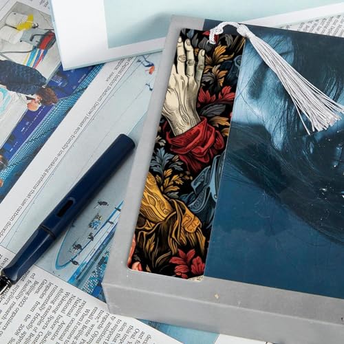 Marque-pages mains priantes lot de 6, cadeau idéal pour les lecteurs - 7