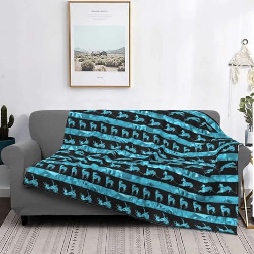 Couverture Greyhound Hound douce couverture de chambre lit simple