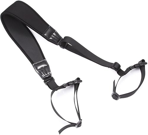 Miniatura 2 de FocusFoto PRO - Correa de neopreno acolchada ajustable para el cuello, correa de transporte para trípode Manfrotto BENRO, soporte de luz monopie con