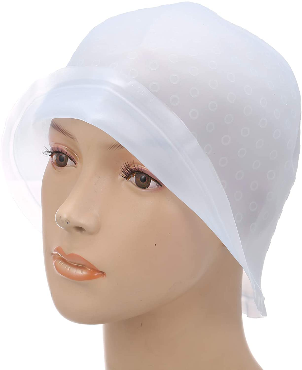 ProBeauty Uae Highlighting Cap Reusable Highlight Cap Silicon Prehole Hair Highlighting Cap Thick Hair Cap for Highlights