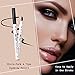 Tattoo Eyebrow Pen with Four Tips Long-lasting Waterproof Brow Gel and Tint Dye Cream for Eyes Makeup(1#Chestnut)