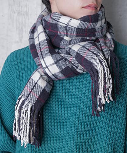 ウィゴー 男女兼用 大判 マフラー ストール チェック 無地 スクール 学生 中学生 高校生 大人 プレゼント ギフト クリスマス 定番 秋 冬 レディース メンズ の商品画像 5